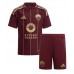 AS Roma Artem Dovbyk #11 Fußballbekleidung Heimtrikot Kinder 2024-25 Kurzarm (+ kurze hosen)